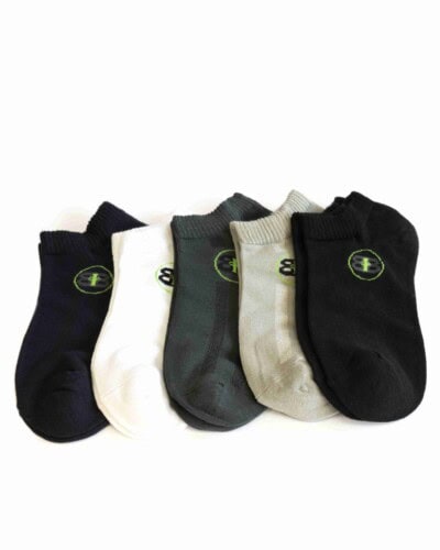 5-Pack Men's No-Show Socks. Patterned