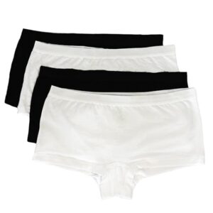 4-Pack Women's Bamboo Boyleg Briefs