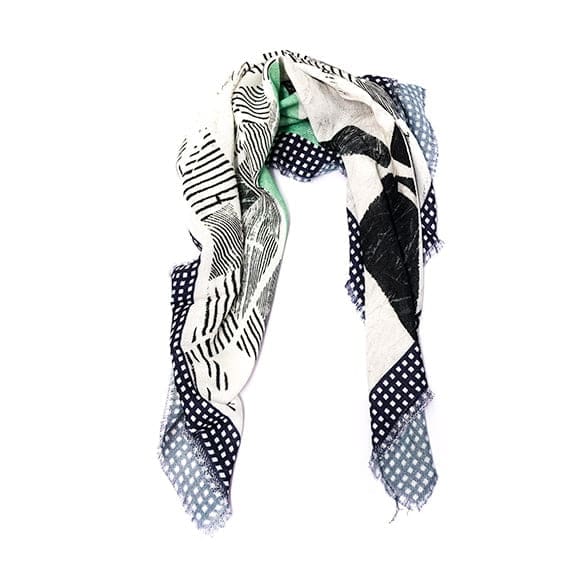 Bamboo and Cotton Square Pocket Scarf