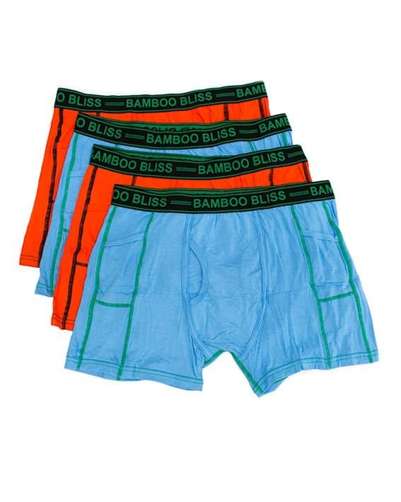 Men's Bamboo Pocket Boxer Briefs-4 Pack