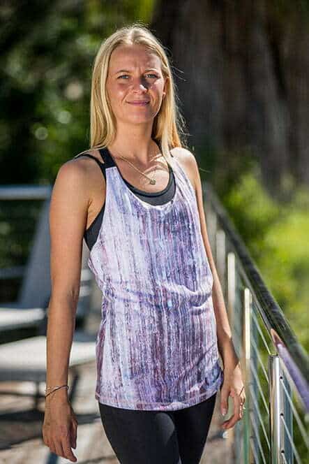 Bamboo T-Back Tank Top