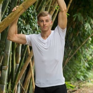Men's Bamboo V Neck T-Shirt