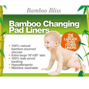 Bamboo Changing Pad Liners - 3 Pack
