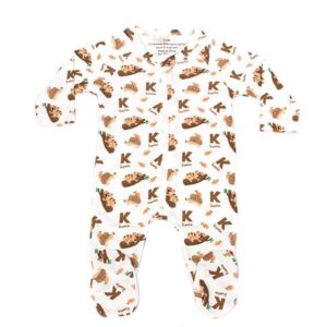 Bamboo Long Sleeve Bodysuit with Feet