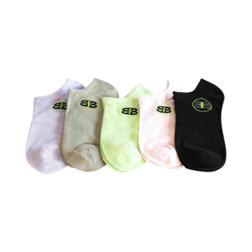 Women’s Bamboo No-Show Socks | 5-Pack
