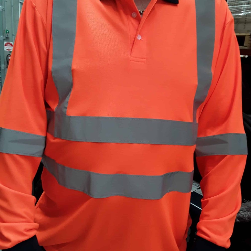 Men’s Bamboo Long Sleeve Hi-Vis Shirts