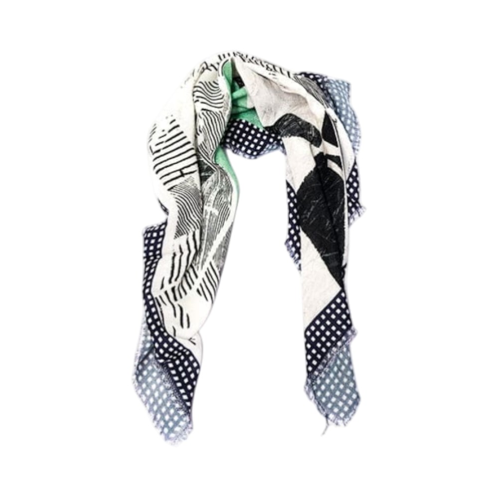 Bamboo and Cotton Square Pocket Scarf