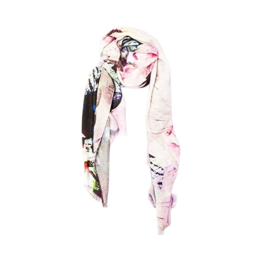 Bamboo and Cotton Printed Shawl